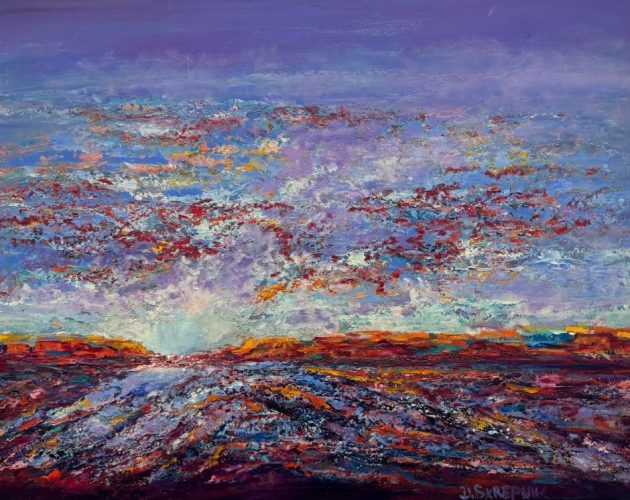 Desert celebration, oil on canvas, 30x40, $3,000